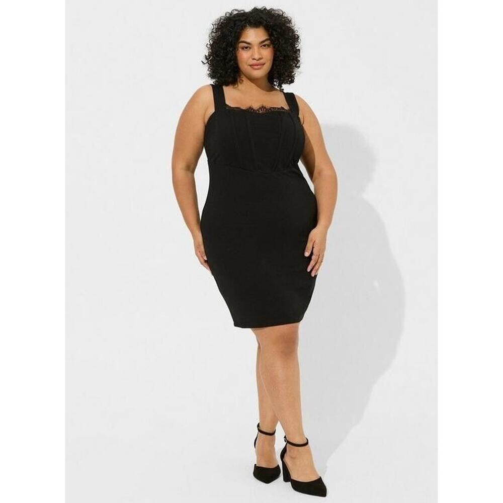Torrid Black Mini Dress